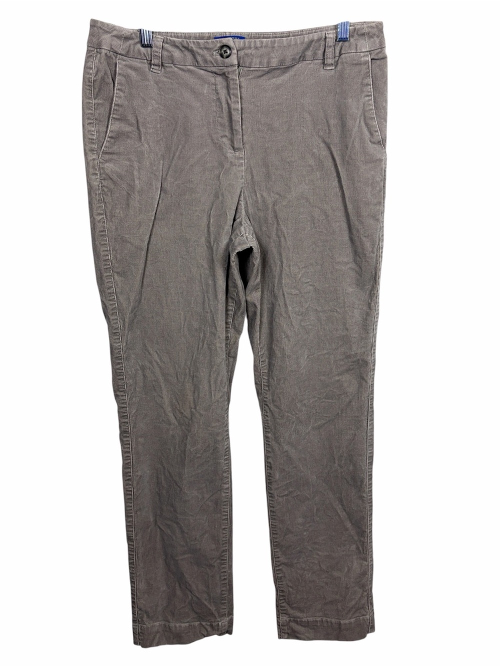 Pendleton Women’s Size 6 Gray Corduroy Straight Leg Pants